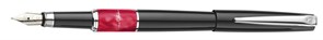 Ручка перьевая Pierre Cardin LIBRA. Цвет - черный и красный. Упаковка В