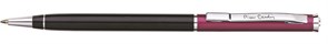 Шариковая ручка Pierre Cardin GAMME, цвет - черный/колпачок вишневый. Упаковка Е или E-1