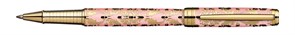 Ручка - роллер Pierre Cardin RENAISSANCE. Цвет - розовый и золотистый. Упаковка В-2.