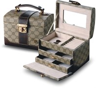 Шкатулка для украшений Jardin D'Ete, цвет коричнево-бежевый, 18,0 x 12,5 x 13,5  см