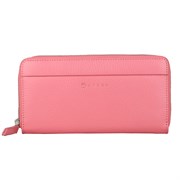 Кошелёк Cross Colors Flamingo, кожа наппа, фактурная, цвет розовый