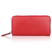 Кошелёк Cross Colors Chili, кожа наппа, гладкая, цвет красный