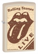 Широкая зажигалка Zippo Rolling Stones 28018