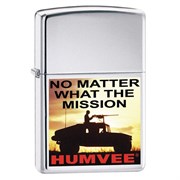 Широкая зажигалка Zippo Humvee 20935