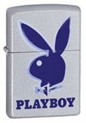 Широкая зажигалка Zippo Playboy 3-d 21020