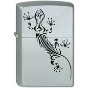 Широкая зажигалка Zippo Lizard Tattoo 205