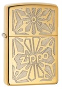 Широкая зажигалка Zippo Flower 28450