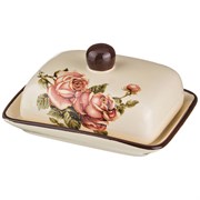 Масленка "Корейская роза" 17*12,5 см H=8,5 см