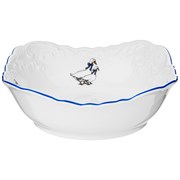 Салатник рококо "Гуси" 17 см мал.уп. 6шт без упак