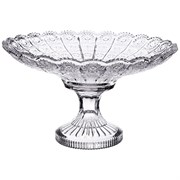 Фруктовница на ножке "Muza crystal" 27*27*16 см
