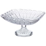 Фруктовница на ножке "Muza crystal" 28*28*16 см
