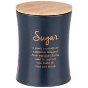 Емкость для сыпучих продуктов agness "Navy style" "сахар" D=11 см H=14 см