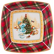 Салатник "Снегурочка" 15,5х15,5х5 см