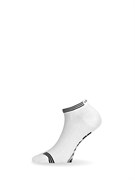 Носки Lasting ABE 001 bamboo+polypropylene, белый с полосками, размер M (ABE001M)