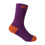 Водонепроницаемые носки детские DexShell Ultra Thin Children Socks S (16-18 см), пурпурный