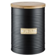 Емкость для хранения сахара otto черная 1,4 л