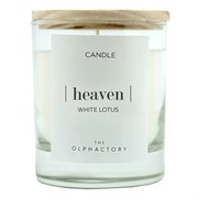 Свеча ароматическая the olphactory, heaven, Белый лотос, 40 ч