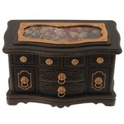 Шкатулка для украшений музыкальная, L21 W12,5 H13 см