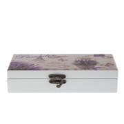 Шкатулка, L18,5 W12,5 H7 см