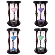 Часы песочные (1 мин. 20 сек.), L10 W10 H17 см, 4в.