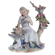 Фигурка декоративная "Девушка", L23 W13 H25 см