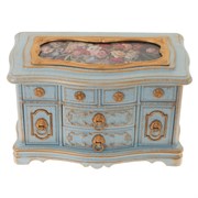 Шкатулка для украшений музыкальная, L21 W12,5 H13 см