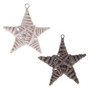 Изделие декоративное "Звезда", L15 W2 H15 см, 2в., (без ленты)