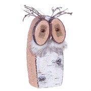Фигурка декоративная "Сова", L16 W6 H25 см