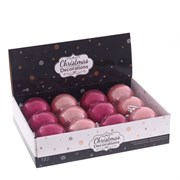 Украшение новогоднее "Шар", набор из 12 шт, L43 W33 H27 D10 см