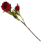 Цветок искусственный "Пион",  L18 W17 H95 см