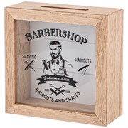 Копилка для мужчин "Barbershop" 15*5*15 см