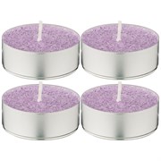 Набор ароматических стеариновых свечей из 4  шт lavender диметр 6 см H=2 см