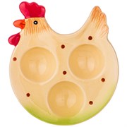 Тарелка для яиц "Primavera" 15*13.5 см H=3 см