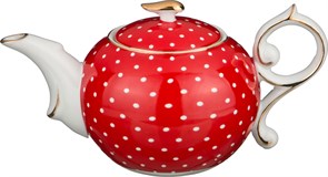 Заварочный чайник "Красный в горошек" 250 мл
