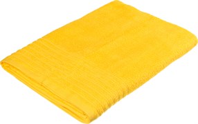 Полотенце 90*160 см , 100% хлопок, плотность 450 г/м2 цвет канареечный