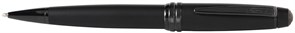 Шариковая ручка Cross Bailey Matte Black Lacquer. Цвет - черный.
