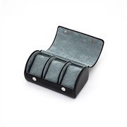 Шкатулка для мужских аксессуаров Jardin D'Ete, цвет черный, 18,8 х 11,3 х 8,6 см