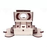 Шкатулка для украшений Jardin D'Ete, цвет бежево-золотой, 25 х 19 х 17,2 см