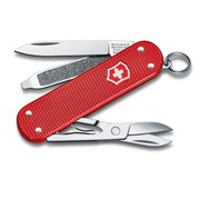 Нож-брелок VICTORINOX Classic SD Alox Colors "Sweet Berry", 58 мм, 5 функций, красный