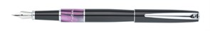 Ручка перьевая Pierre Cardin LIBRA, цвет - черный и фиолетовый. Упаковка В.