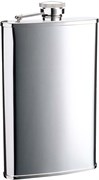 Фляга S.Quire 0,18 л, сталь, серебристый цвет, 96x21x135 мм
