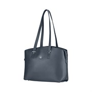 Сумка женская WENGER RosaElli с карманом для ноутбука 14", синяя, полиэстер, 37 x29x19 см