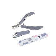 Набор Dewal Beauty маникюрный (пилка, кусачки, книпсер)