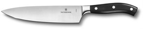 Нож шеф-повара VICTORINOX Grand Maitre, кованый, 20 см, чёрный