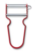 Овощечистка VICTORINOX REX, поворотное лезвие из нержавеющей стали, красная