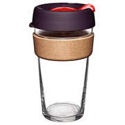Кружка keepcup brew cork l 454 мл red bells