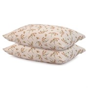 Набор из двух наволочек из сатина с принтом "Степное цветение" из коллекции prairie, 50х70 см