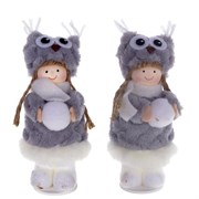 Изделие декоративное "Девочка", L6 W6 H14 см, 2в.