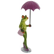 Фигурка декоративная "Лягушка", L9 W9 H23 см
