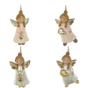 Украшение новогоднее "Ангелочек" L5 W2 H9 см, 2 в.